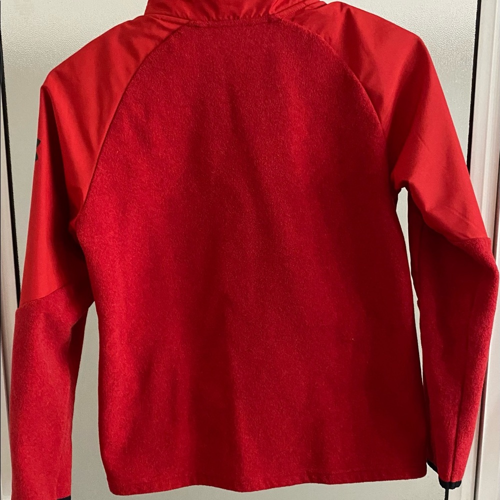 Red Youth Under Armour Jacket Size M - Picture 4 of 5